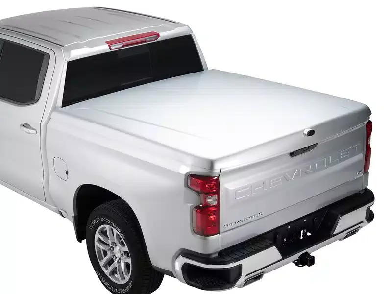 Crafted Ranch Fiberglass Legacy Tonneau Cover RFLEG-GMCCMP19-409Y | RealTruck