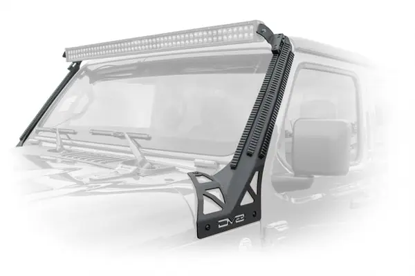 Free Delivery DV8 Offroad 2018+ JL/Gladiator Picatinny Rail A-Pillar Pod LED Light Mount