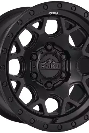 Reika Matte Black Marauder Wheel R45785186203F | RealTruck Hassle-Free Returns