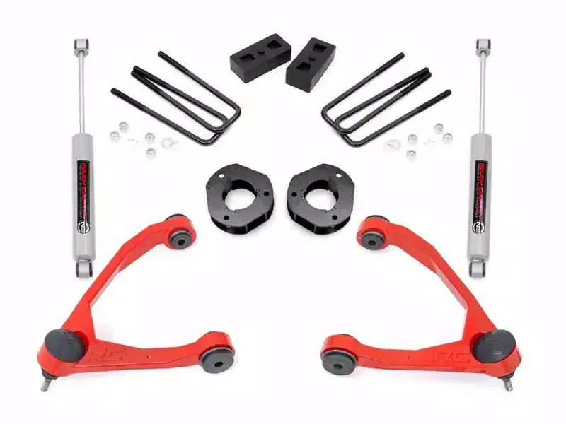 Special Discount Rough Country 3.5" Standard Lift Kit 19831RED | RealTruck