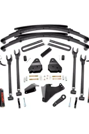 Next Day Delivery Rough Country 6" 4-Link Coilover Lift Kit 58258 | RealTruck