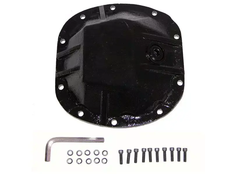 Rugged Ridge Black Steel Differential Cover 16595.30 | RealTruck Price Drop