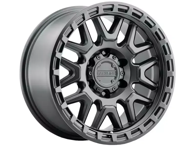 Raceline Matte Black Krank Wheel 953B-89051P18 | RealTruck Instant Buy
