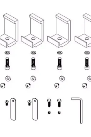 Free Delivery Roll-N-Lock Replacement Hardware Bag - M-Series 119-219 | RealTruck