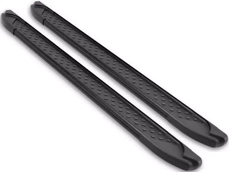No Minimum Order Romik RAL Black Running Boards 60072419 | RealTruck