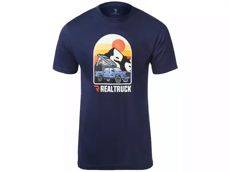 RealTruck Men's Navy Truck Fade T-Shirt RTC-TFT041XS | RealTruck Discount