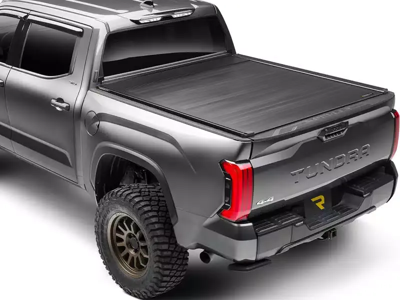 Hot Deal Retrax EQ Electric Retractable Tonneau Cover w/ T-Slot Rails EQ0243 | RealTruck