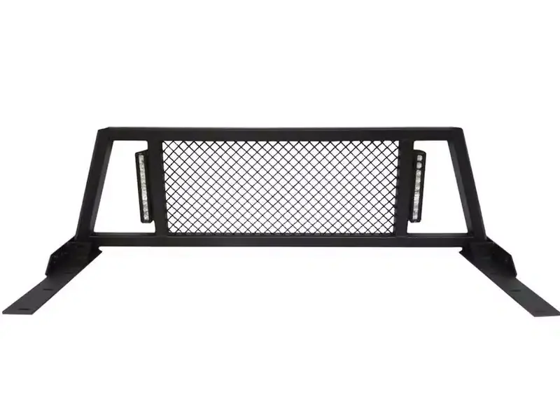 Special Discount Royalty Core RC88X Headache Rack - Cab Height w/ Integrated Taillights 15312 | RealTruck
