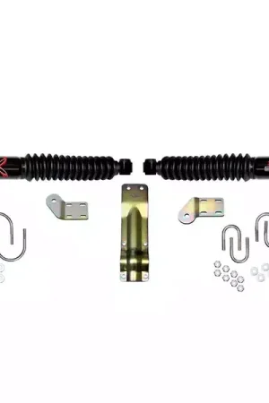 Buy Direct Skyjacker Black MAX Steering Stabilizer 8270 | RealTruck