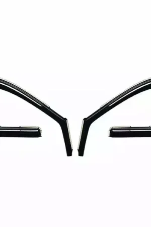 CLIM ART In-Channel Unbreakable Side Window Deflectors 620107 | RealTruck Premium