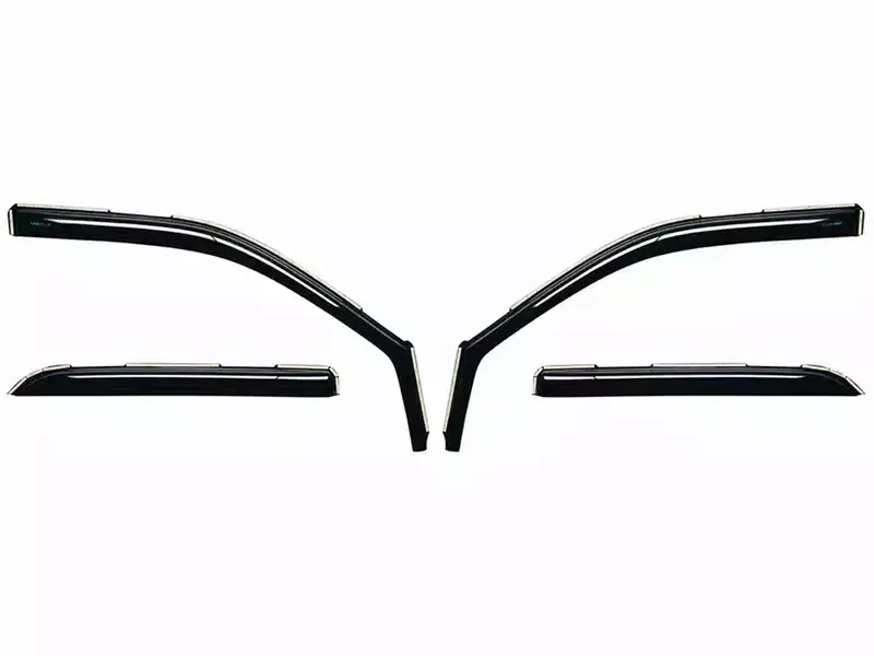 CLIM ART In-Channel Unbreakable Side Window Deflectors 623277 | RealTruck Luxury