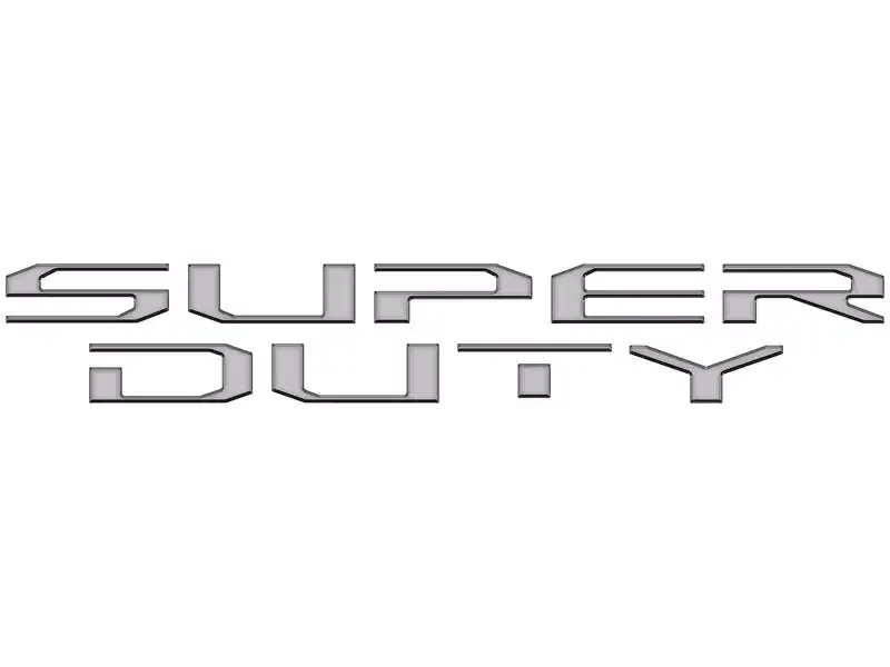 Flash Sale Tufskinz Ford Tailgate Lettering Emblems SUP066-DC-G | RealTruck