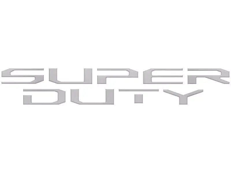 Tufskinz Hood Letter Inserts SUP074-GTO-G | RealTruck Fan Favorite