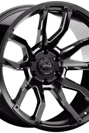 Torque Milled Gloss Black Impact Wheel TW403C-20107333-18 | RealTruck Holiday Sale