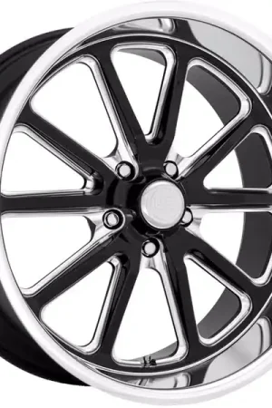 US Mags Milled Gloss Black Rambler Wheel U11717706140 | RealTruck Free Shipping