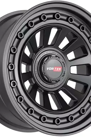 Vortek Matte Black VRD-702 Wheel 702209543-12MB | RealTruck Reduced Price