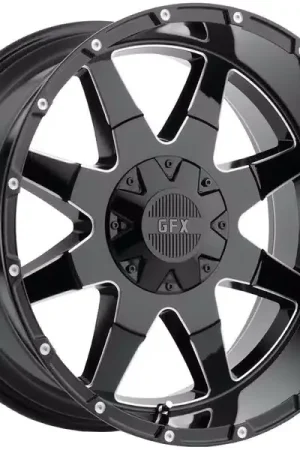 G-FX Milled Gloss Black TR12 Wheel T12-790-6009-00-GBM | RealTruck Save Now