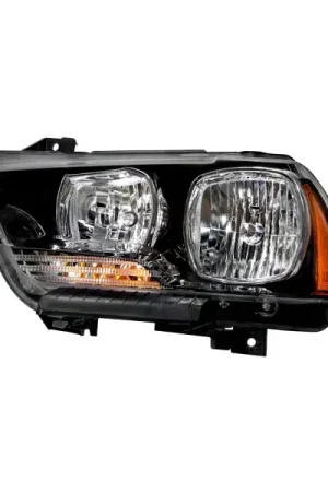 Headlights Depot Halogen Headlight; Driver Side Factory Price