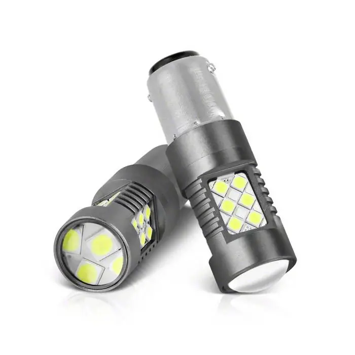 LED Chip Machine-Soldered Bulbs; White 5500K; 1157/BAY15D Top Pick