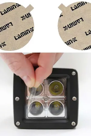 Top Pick Lamin-X Fog Light Tint Covers; Clear