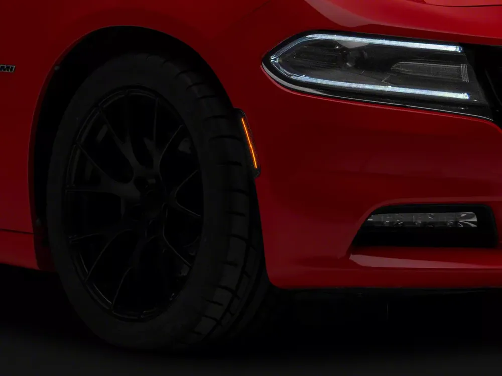 Diode Dynamics LED Front and Rear Side Marker Lights; Smoked Popular