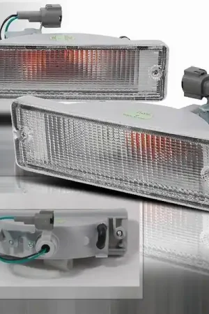 Nissan Pickup Custom Disco Clear Bumper Lights - LB-NPIK88-KS Editor’s Pick