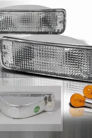Toyota Pickup Custom Disco Clear Bumper Lights - LB-PIK89-KS Big Sale
