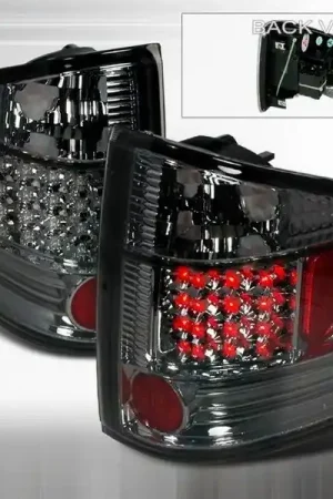High Quality Chevrolet S10 Custom Disco Smoke LED Taillights - LT-S1094GLED-YD