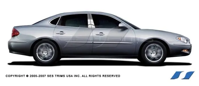Best Price Buick Lacrosse SES Trim Pillar Post - 304 Mirror Shine Stainless Steel - 6PC - P158