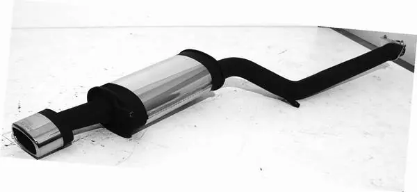 Audi RS6 Remus Rear Silencer - Left Side with Exhaust Tip - Oval - 049102 0514ML Big Sale