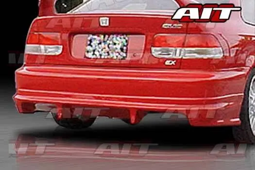 Direct From Factory Honda Civic 2DR & 4DR AIT FLS Style Rear Bumper - HC96HIFLSRB2