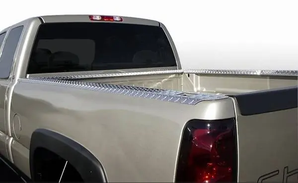 Dodge Dakota ICI Treadbrite Bed Rail Caps without Holes - BR42TB Super Sale