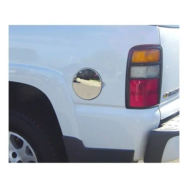Last Chance GMC Yukon V-Tech Fuel Door Cover - Smooth Style - Chrome - 1377058