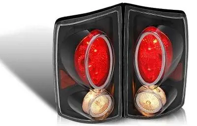 Flash Sale Dodge Ram WinJet Altezza Taillight - Black & Clear - WJ20-0011-04