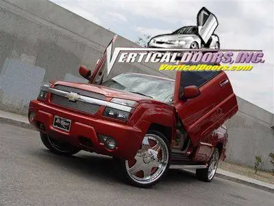 Chevrolet Avalanche VDI Vertical Lambo Door Hinge Kit - Direct Bolt On - VDCCHEVYAVAL0306 Warranty Included