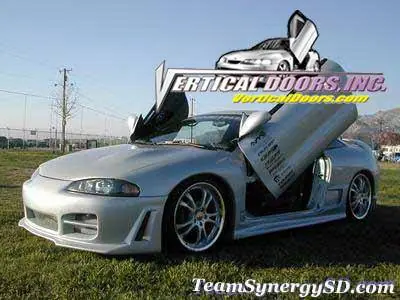 Eagle Talon VDI Vertical Lambo Door Hinge Kit - Direct Bolt On - VDCETAL9599 Price Cut
