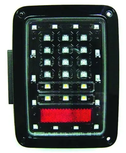 Time-Limited Jeep Wrangler IPCW Taillights - LED - 1 Pair - LEDT-420CB