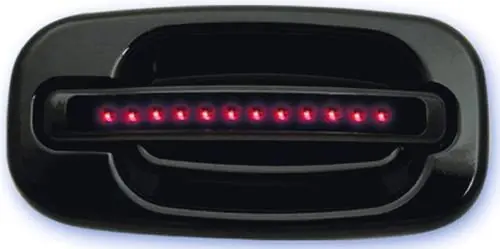 Top Pick Chevrolet Silverado IPCW LED Door Handle - Rear - Black without Key Hole - 1 Pair - CLR99B18R