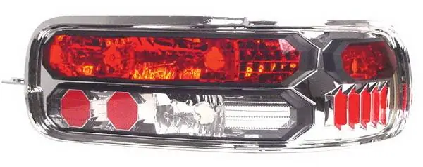 Trusted Brand Chevrolet Impala IPCW Taillights - Crystal Eyes - Black Trim - 1 Pair - CWT-CE316C