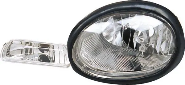 Handmade Dodge Neon Pilot Black Headlight - Pair - HL-802MR
