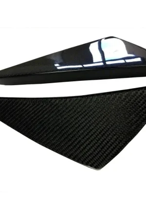 Limited Edition Black Ops Auto Works Front Side Canards; Unpainted