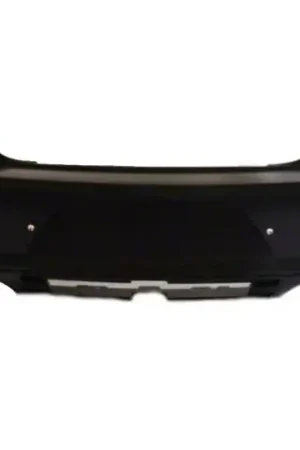 Mopar Bumper Cover; Primered; With Park Assist; Rear Bulk Order