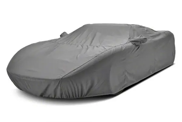 Covercraft Custom Car Covers Sunbrella Car Cover with Antenna Pocket; Gray Mega Sale