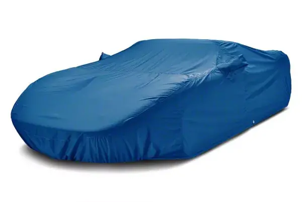 Covercraft Custom Car Covers WeatherShield HP Car Cover with Antenna Pocket; Bright Blue Big Sale