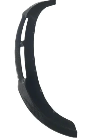 Hassle-Free Returns Black Ops Auto Works Front Lip Splitter; Carbon Fiber