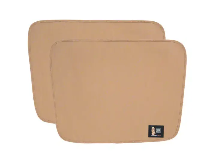 Mega Sale Weathertech Door Protectors; 22-Inch x 18-Inch; Tan