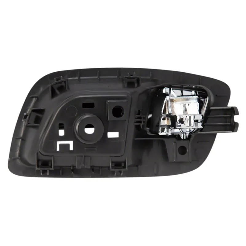 Interior Door Handle; Rear Passenger Side; Chrome and Black New Arrival
