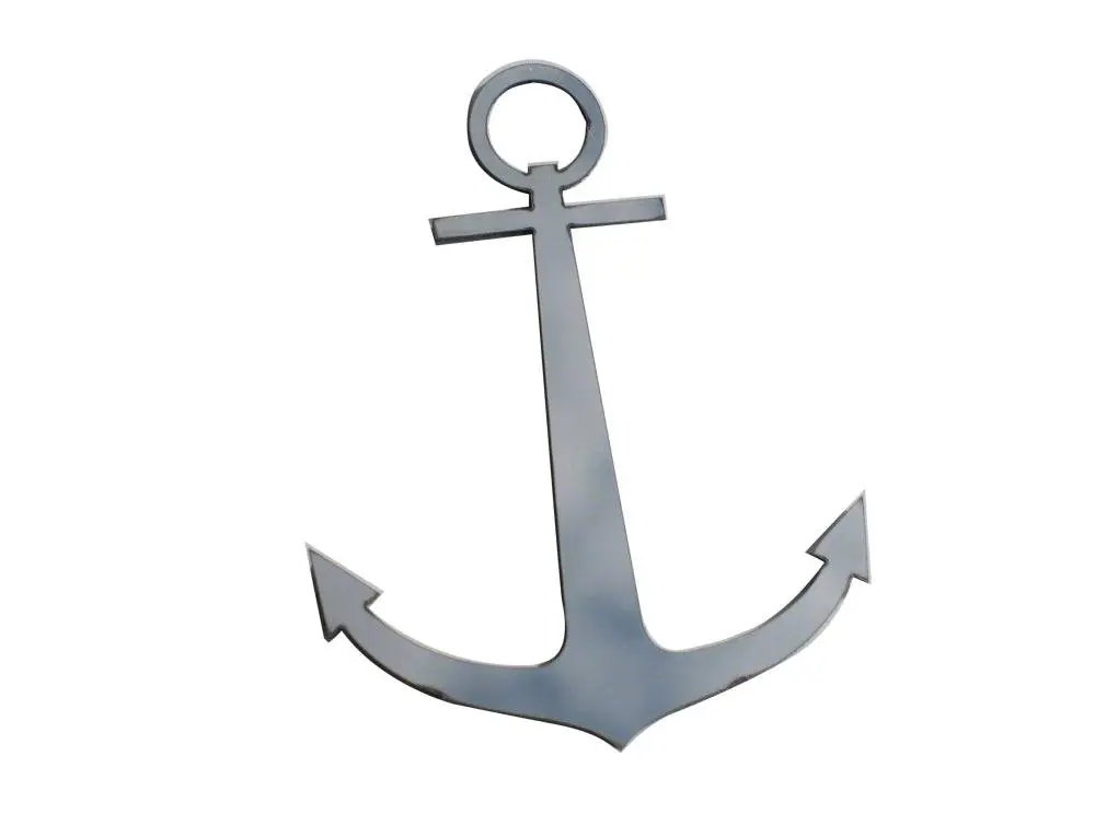 Stainless Steel Emblem; Anchor Last Chance