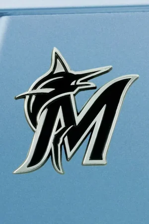 Editor’s Pick Miami Marlins Emblem; Chrome