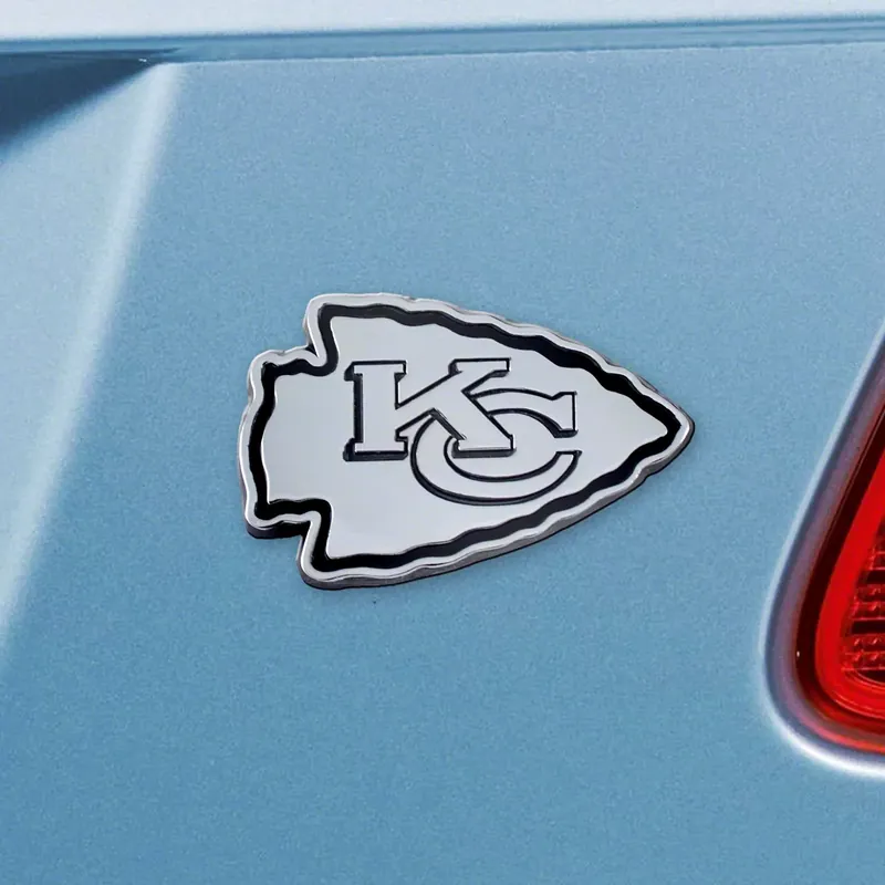 Kansas City Chiefs Emblem; Chrome Instant Buy